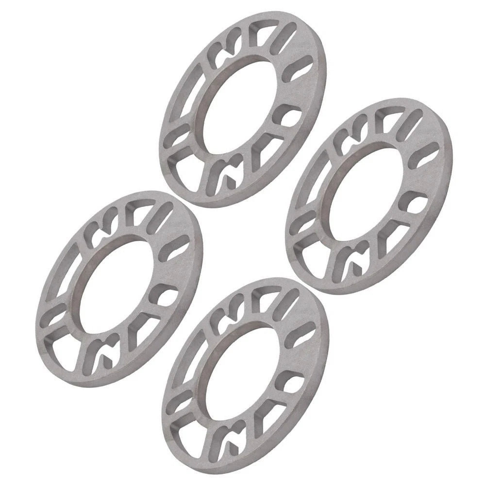 4X 10mm Alloy Aluminum Wheel Spacers for 4 or 5 Stud Cars