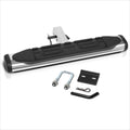 26" Oval Rear Bumper Trailer Tow Hitch Step Bar for Universal Fit (2" Receiver)