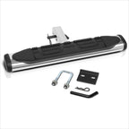 26" Oval Rear Bumper Trailer Tow Hitch Step Bar for Universal Fit (2" Receiver)