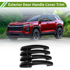 Exterior Door Handle Cover Trim for Chevrolet Equinox (2018–2023) Glossy Black