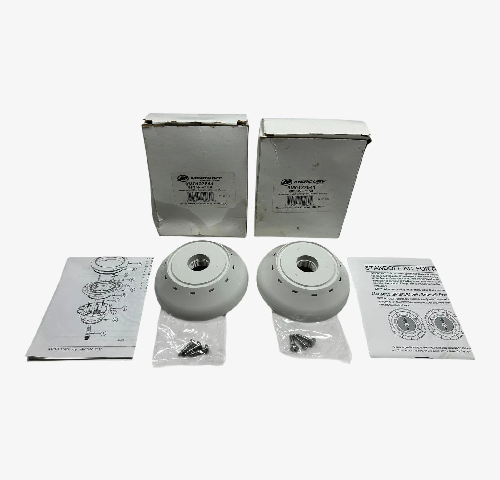 2X Marine GPS Mount Kit for Mercury (OEM) (8M012741)