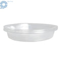 Set of 5 Heavy Duty Clear Plastic Plant Flower Saucer Drip Tray