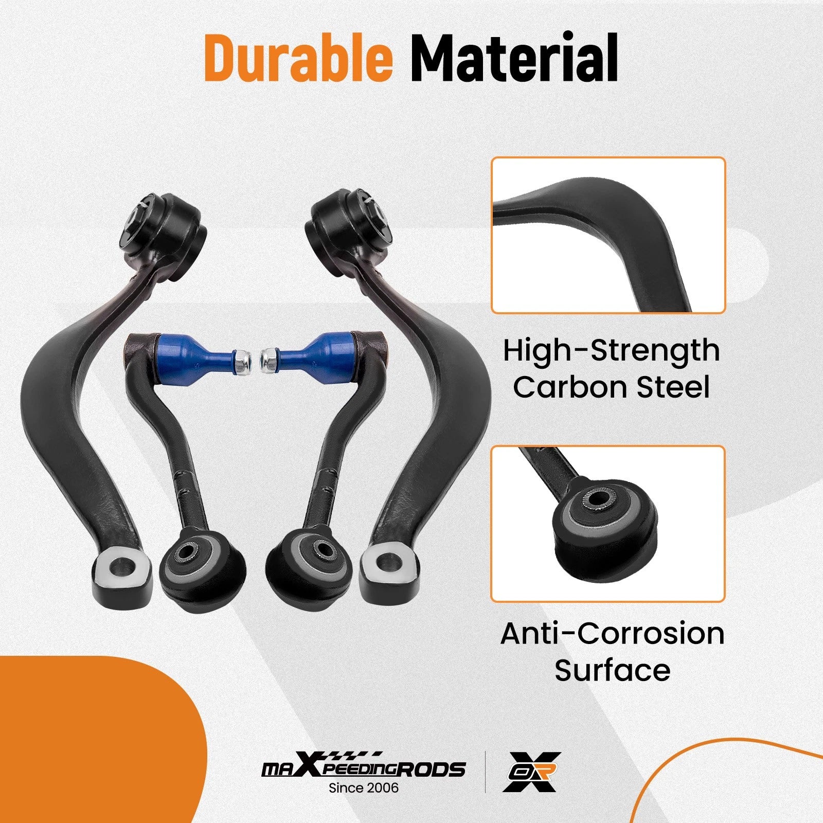 Set of 10 Control Arms for BMW X5 E53 (2000-2006)
