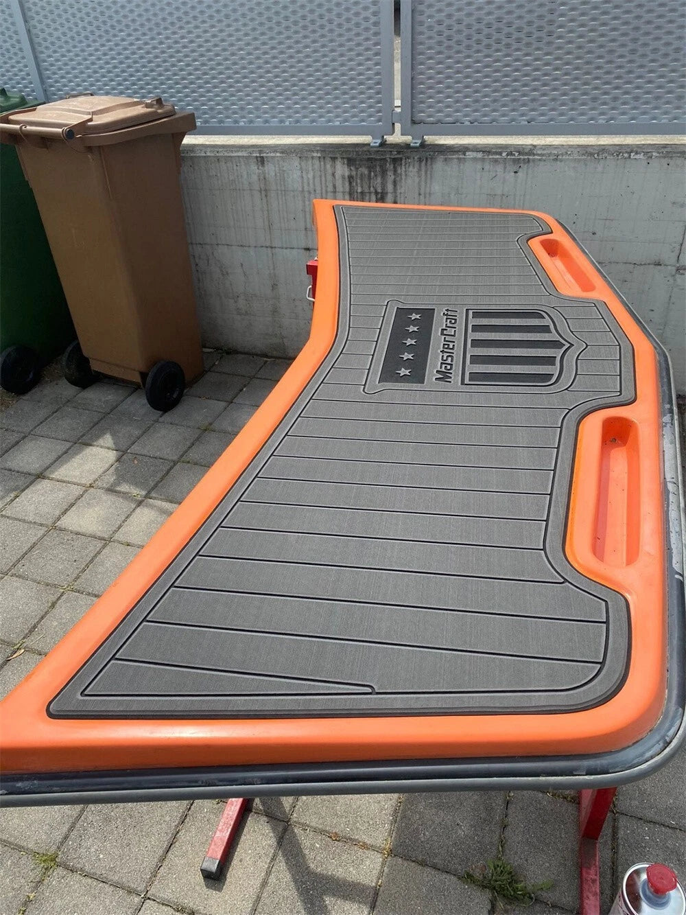 Swim Platform Pad for MasterCraft X-2 (2008) - EVA Foam Faux Teak Deck Mat