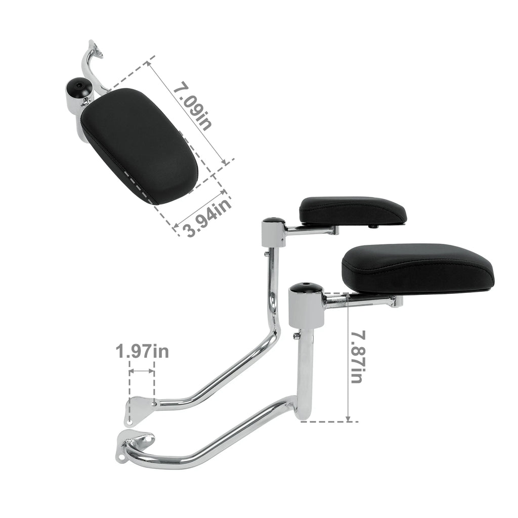 Passenger Armrest for Indian Chieftain (2014–2025), Roadmaster (2015–2025), Springfield (2016–2020)