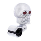 Steering Wheel Spinner Knob Replacement Chrome Skull for Universal Fit