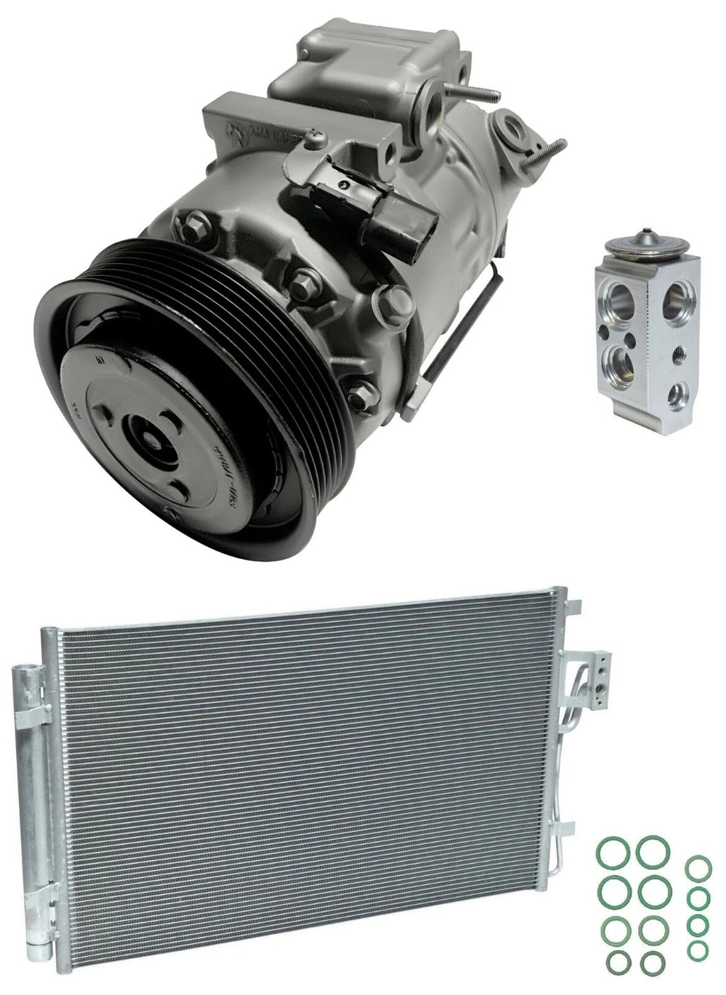 AC Compressor Kit With Condenser for Kia Sorento 2.4L (2011-2015)