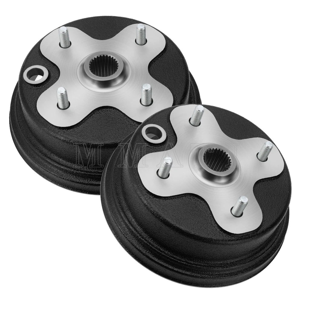 2X Front Wheel Brake Hub for Yamaha Kodiak 400 4WD (1993–1998)