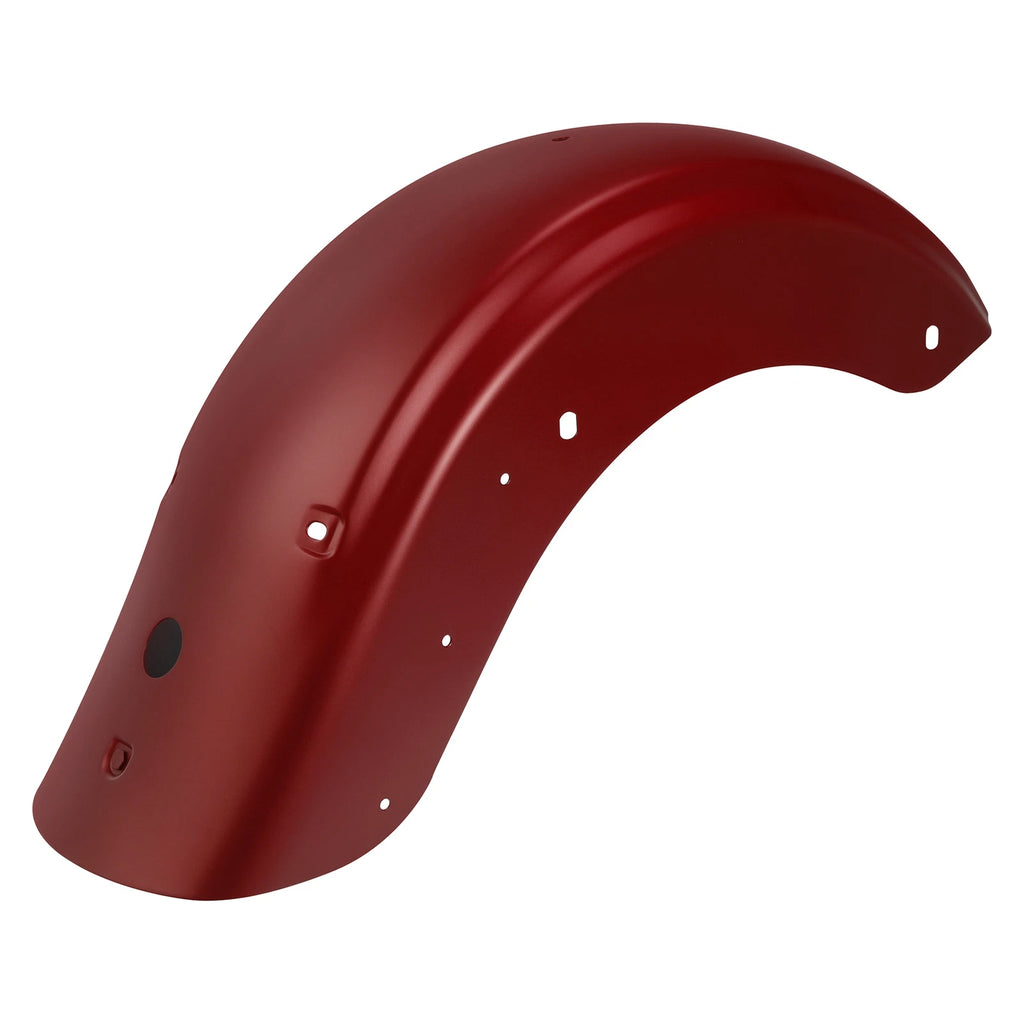 Painted Rear Fender for Harley CVO Street Road Glide (2009–2024) Wicked Red Denim