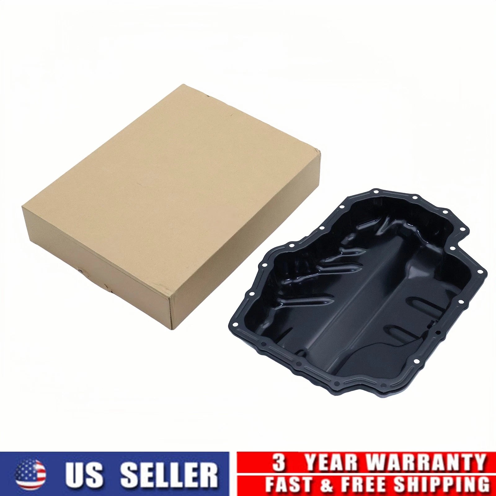 Engine Oil Pan for Audi A1 A3 Q2 Q3 VW Golf Jetta Polo Taos Tiguan (2011–2023)