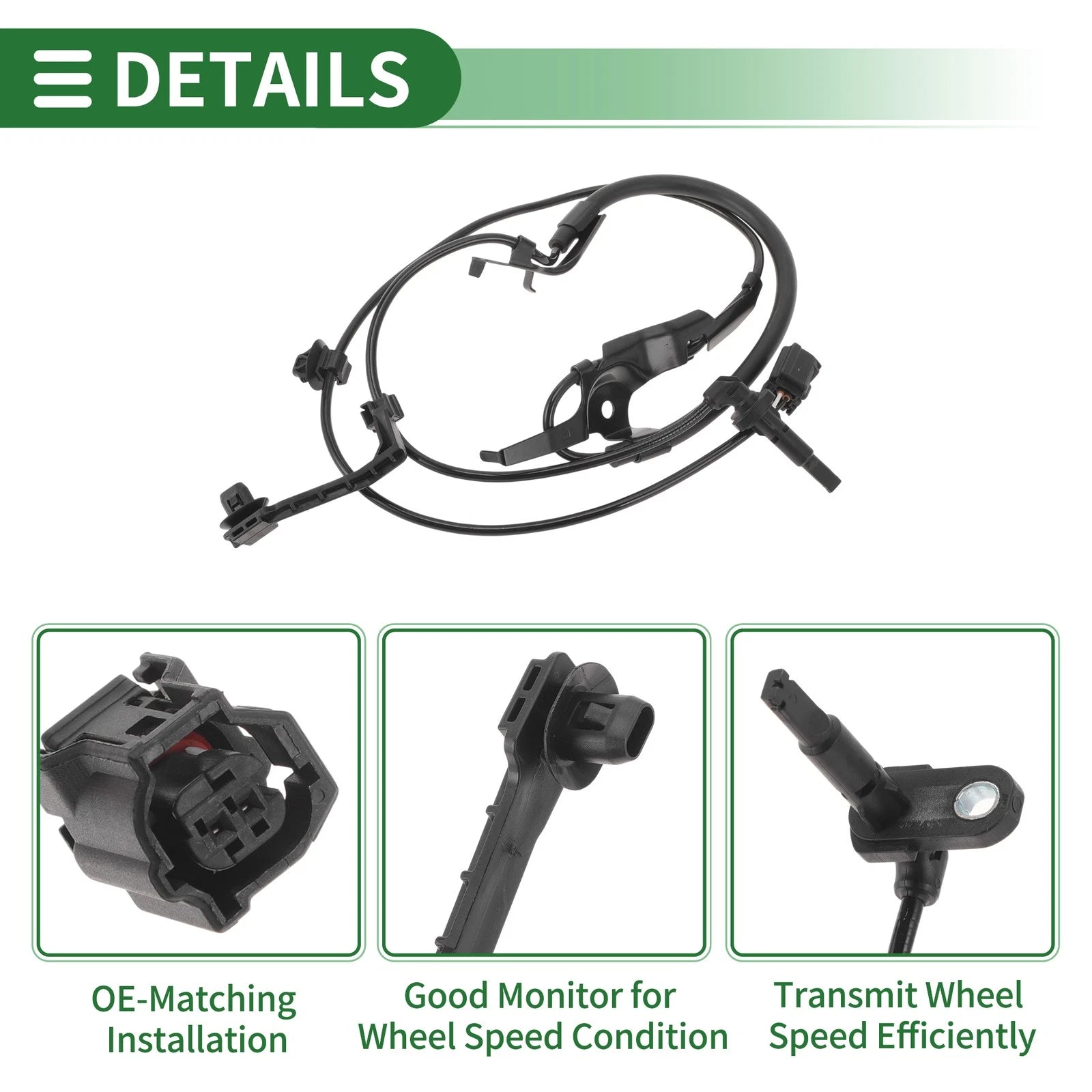 ABS Wheel Speed Sensor No. 8954306081 for Toyota Camry (2018–2022)
