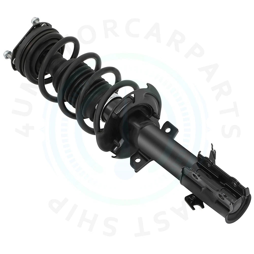 2X Front Complete Shocks Struts Coil Springs for Ford Fiesta (2014–2015)