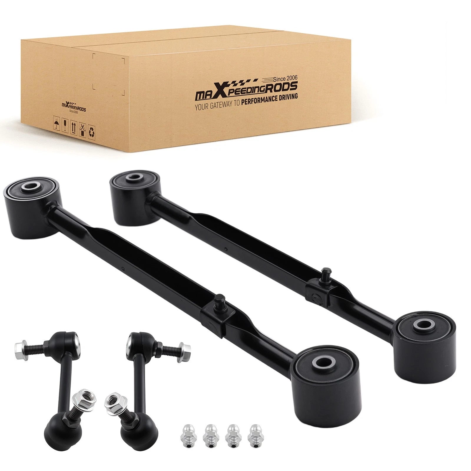 Rear Upper Control Arms Sway Bar Links Kit for Isuzu Ascender 2003–2008