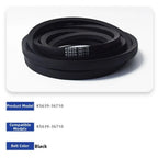 Lawn Mower Belt for Kubota K5639-36710 (159 5/8 Inch) Natural Rubber