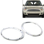 Chrome Headlight Trim Ring for BMW MINI R55 R56 R57 R58 R59 (2007-2013)