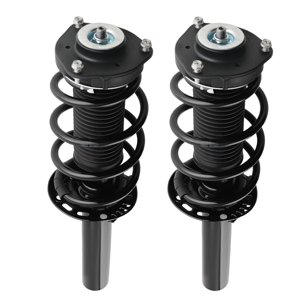 Front Pair Complete Struts Coil Springs for Volkswagen Tiguan (2009–2017)