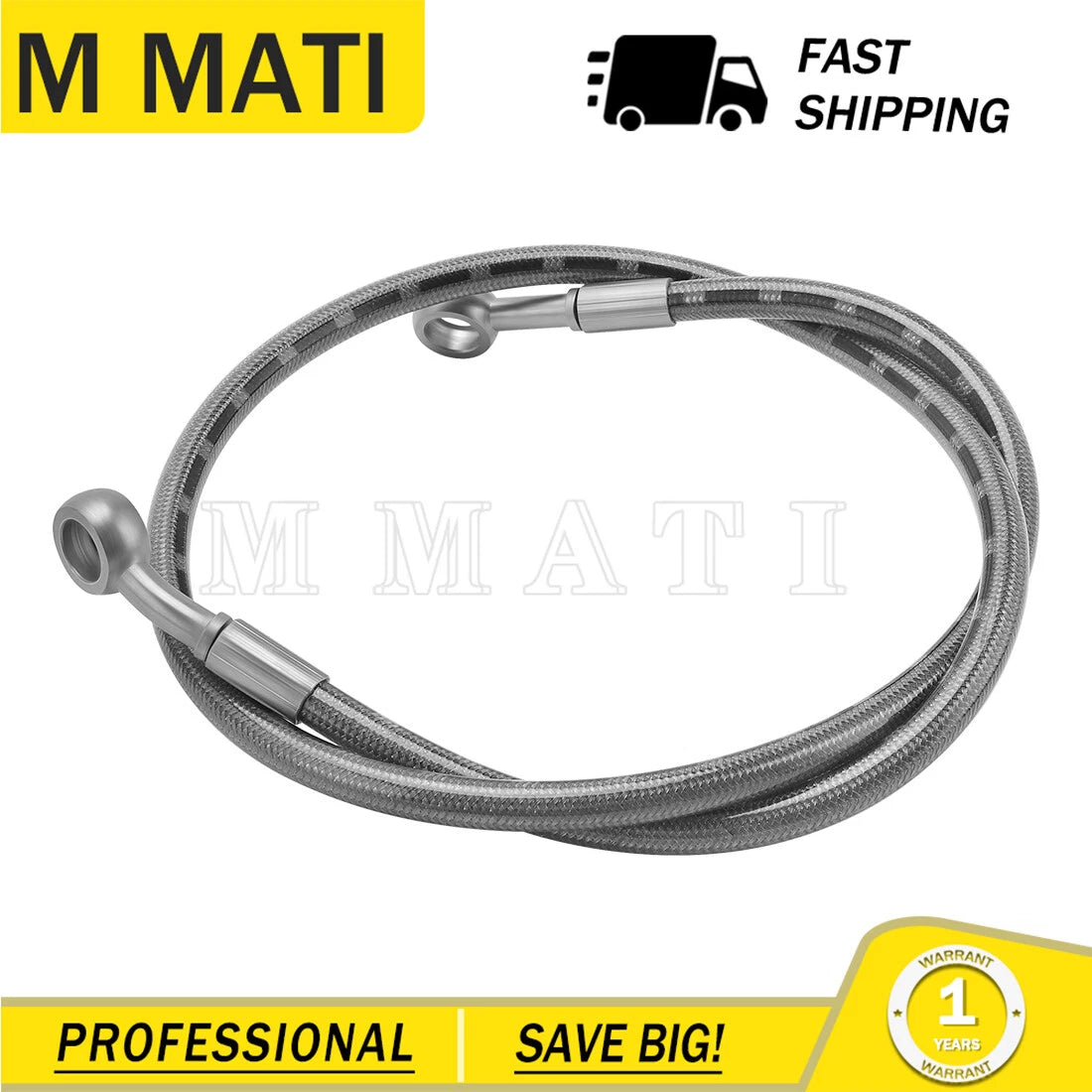 Front Left Brake Line for Polaris Ranger Crew 500 (2011–2013) 1911436