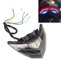 Rear Brake Turn Signals Taillight for Kawasaki Ninja 250 300 (2013–2017) Blue