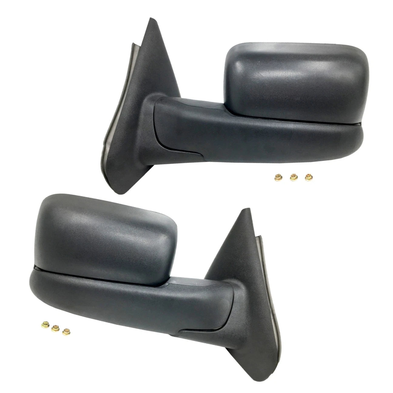 Pair Power Heated Flip Up Tow Mirrors CH1320228 for Dodge Ram 1500 2500 3500 (2002–2009)