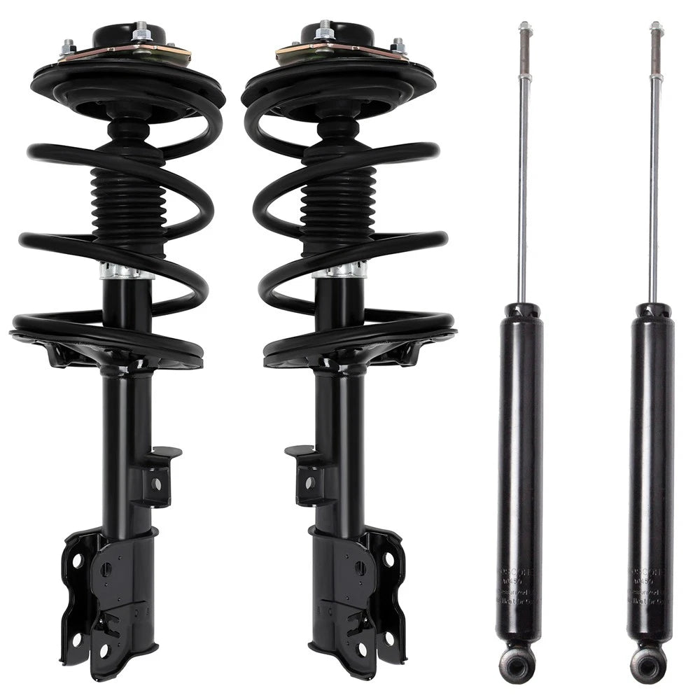 Set of 4 Shock Struts with Coil Spring for Infiniti FX35 (2003–2008)