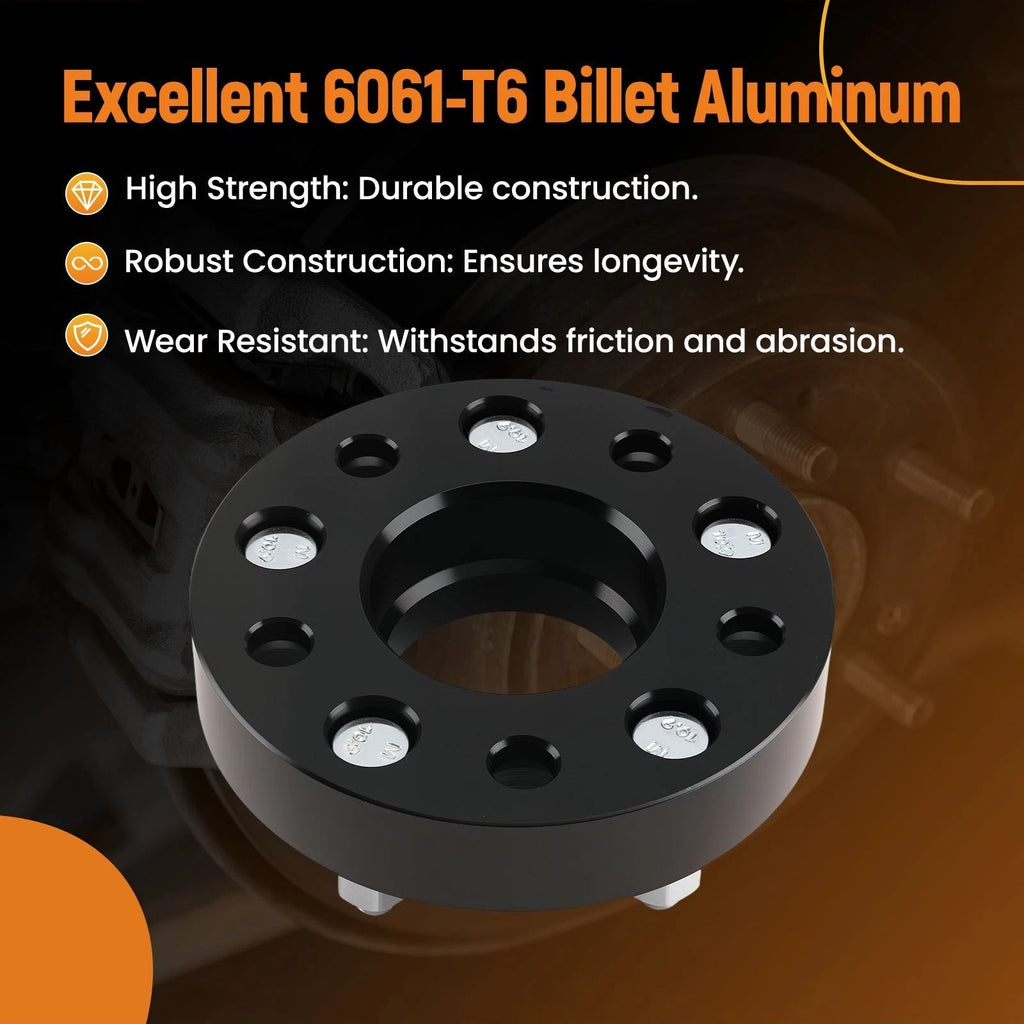 1.25" Aluminum Wheel Spacers for Cadillac Eldorado/XLR (1979–2009) 5x4.75 32mm
