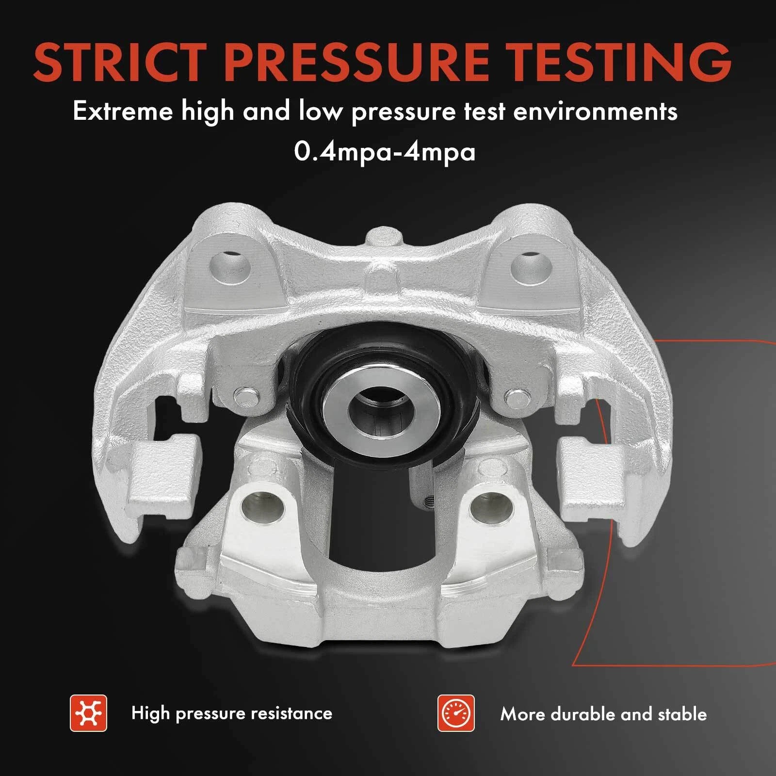 Pair Rear Disc Brake Caliper for Benz S400 S450 (2007-2013)