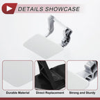 Front Left Washer Nozzle Cover for Mercedes-Benz GLK350 (2010-2015) White