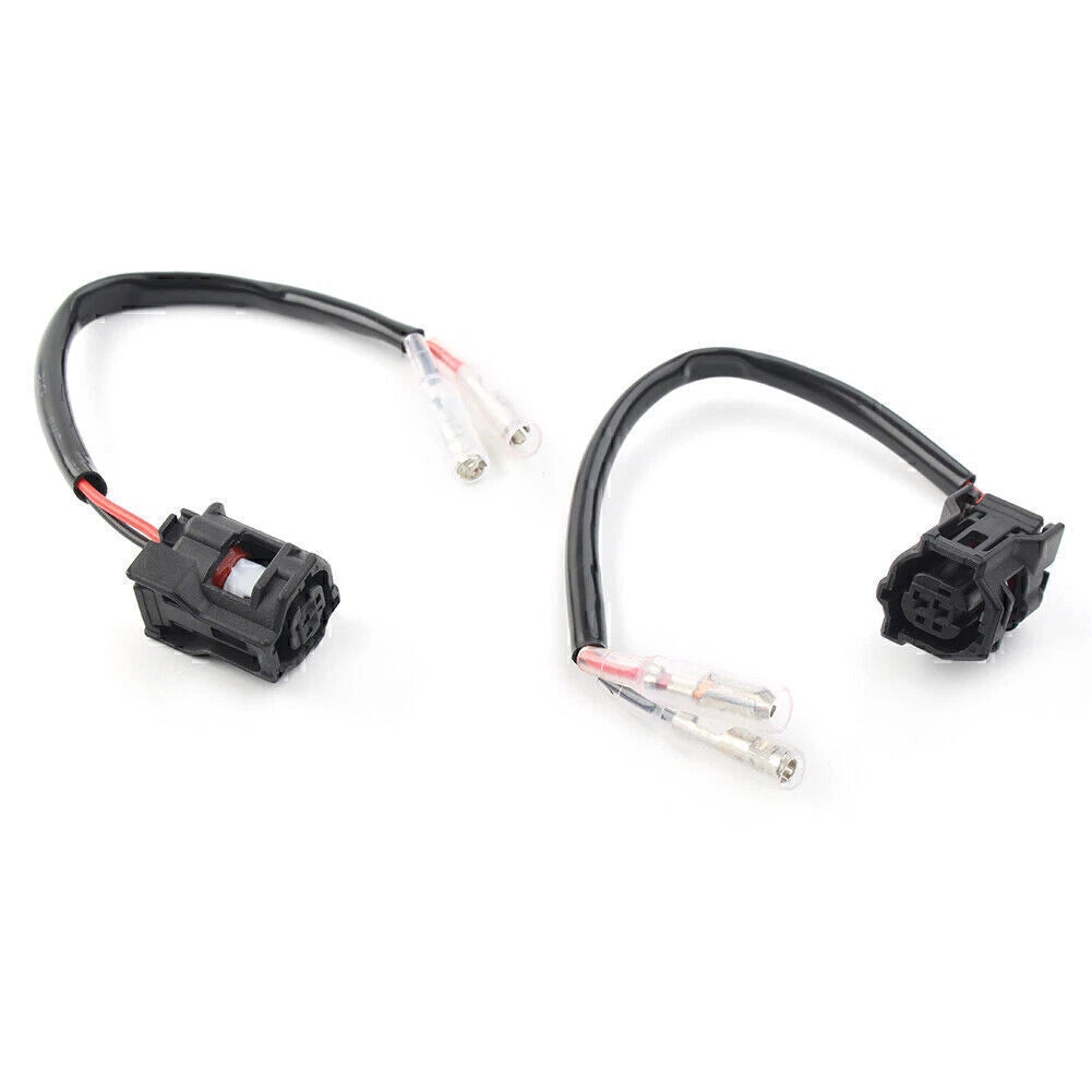 2pcs 2-Wire Turn Signal Connector Wire Harness for Yamaha MT10 (2016–2023)