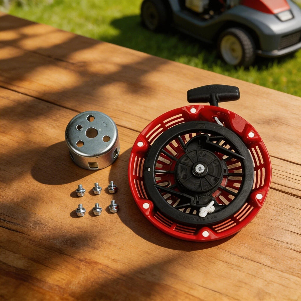 Recoil Starter with Cup for - 6 Mounting Bolts Included