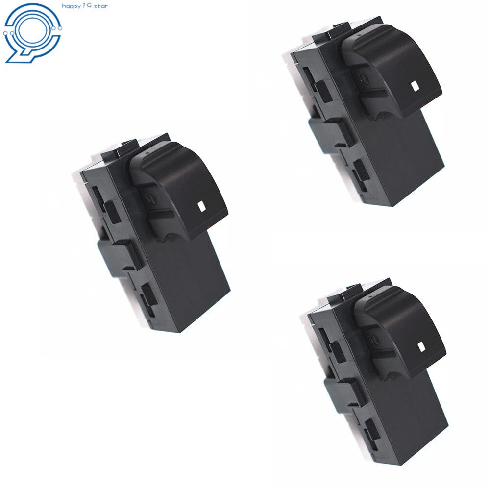 Set of 3 Power Window Switches for GM Chevy Truck SUV (2007–2013)