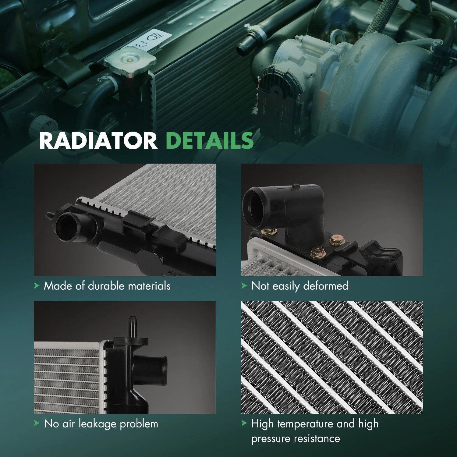 Radiator for Mitsubishi Lancer ASX RVR (2008–2017)