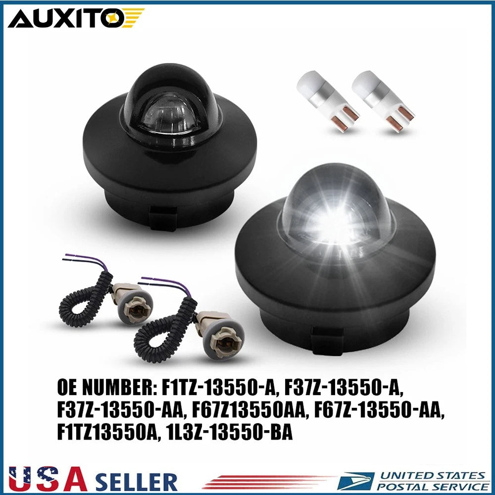 2X LED License Plate Light for Ford F150 F250 F350