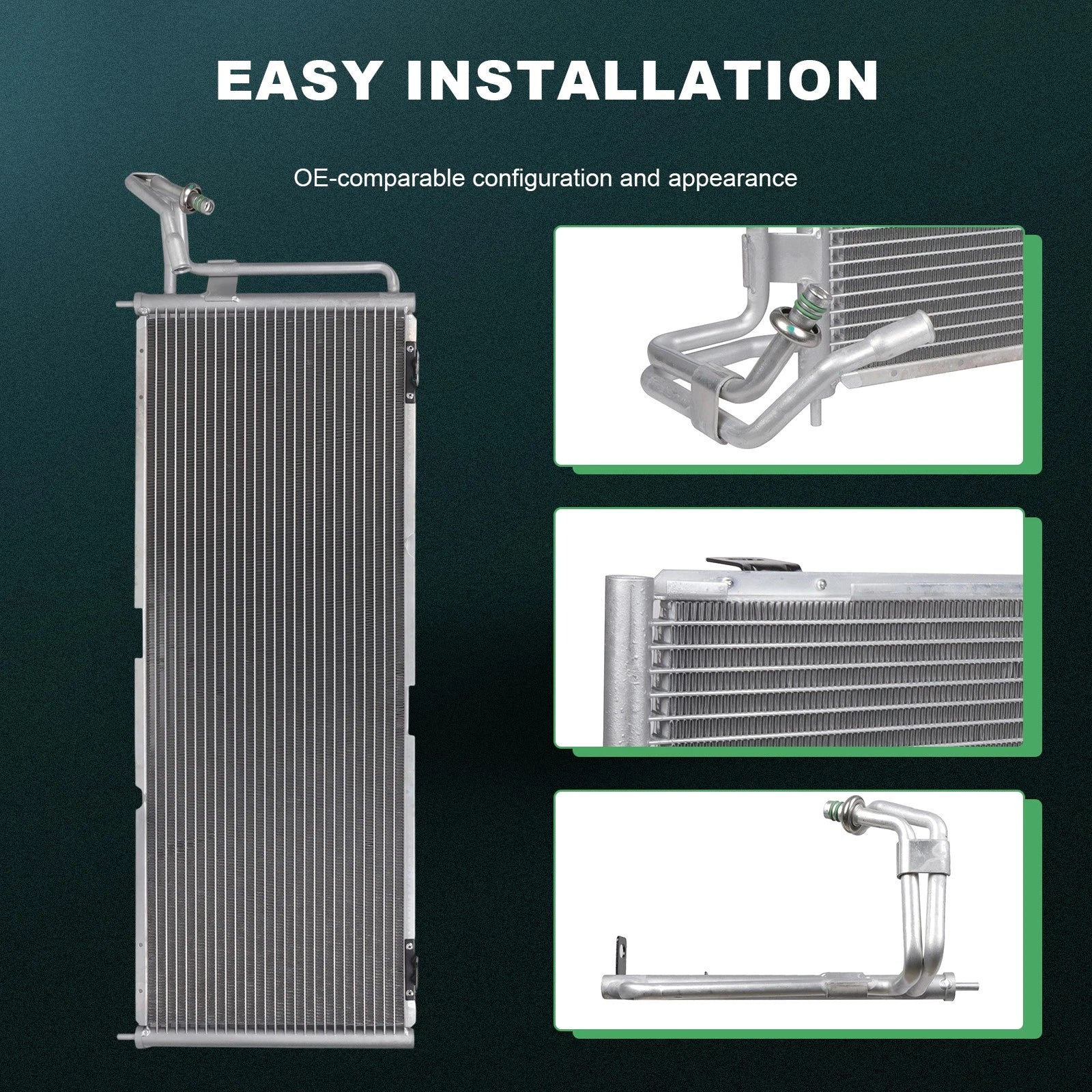 Aluminum AC Condenser for Jeep Cherokee (1997–2001)