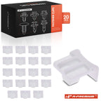 Nylon Headlight Spacer Retainer Clips for Toyota Tacoma (2005-2023)