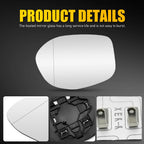 Heated Driver Side Mirror Glass for Honda Odyssey (2014–2017)