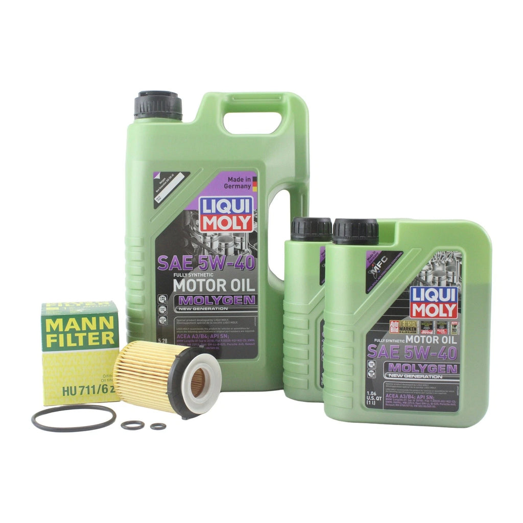 Oil Change Kit 7L Liqui Moly Molygen 5W40 for Mercedes M274 (2013–2020)