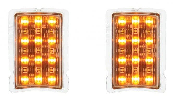 LED Turn Signal Parking Light Front Amber Replacement for Ford Passenger Car (1940–1940)