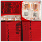LED Red Left Driver Side Tail Light for Chrysler Town & Country (2011–2016)