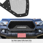 Stainless Steel Black Mesh Rivet Studs for Toyota Tacoma (2016-2017)