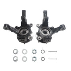 Pair of Front Steering Knuckles and Wheel Hub Bearings for Dodge Caliber (2007–2012)