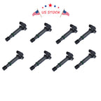 Set of 8 Ignition Coils for Dodge Jeep Mitsubishi (2000-2023)
