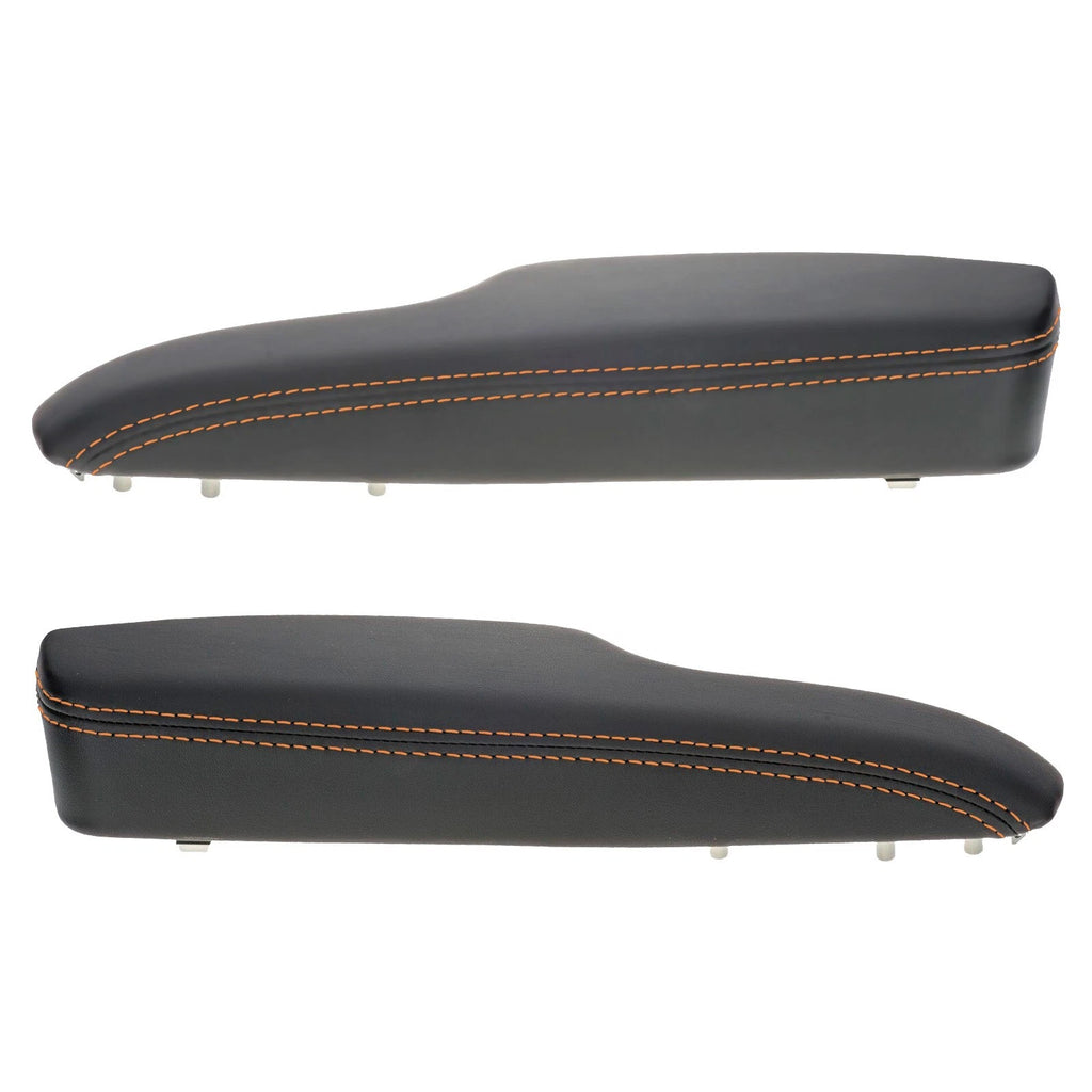 Armrest Door Panel for Chrysler 300 (2011–2020) PVC Leather Orange Stitch