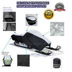 Ski Doo Snowmobile Sled Cover for Alpine (Heavy Duty, Waterproof)