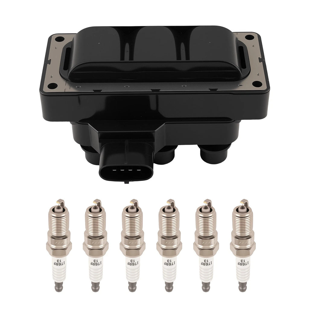 Ignition Coil & Spark Plug Set for Ford Explorer/Mountaineer (2006–2010)