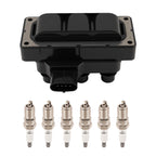 Ignition Coil & Spark Plug Set for Ford Explorer/Mountaineer (2006–2010)
