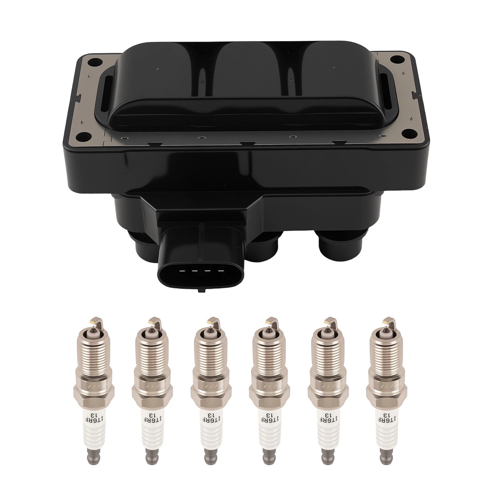 Ignition Coil & Spark Plug Set for Ford Explorer/Mountaineer (2006–2010)