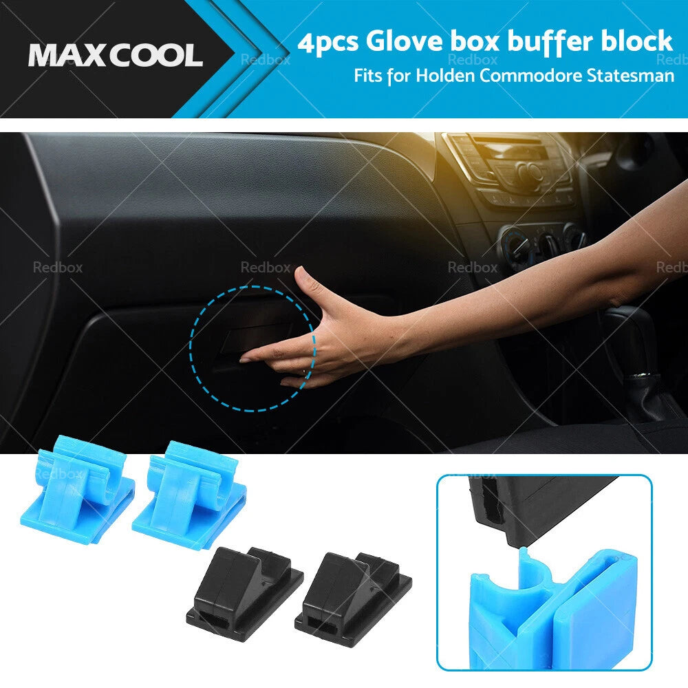 Glove Box Hinge Clips Bumpers for Holden Commodore VY VZ WK WL (2002–2007)