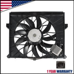 Radiator Cooling Fan Assembly for Mercedes-Benz GL350 GL450 GL500 ML350 ML550 (2007–2012)
