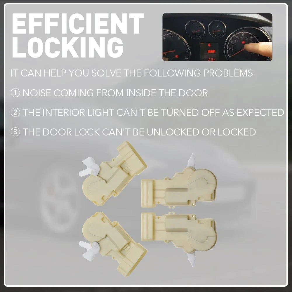 Set of 4 Power Door Lock Latch Motor Actuators for Lexus GS430 (2001–2005) EOH