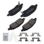 Front Ceramic Brake Pads Kit for Nissan Micra (2015–2017) Versa (2012–2019) P1592